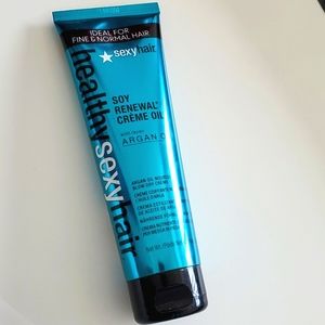 Healthy Sexy Hair Soy Renewal Crème Oil with Argan Oil